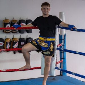 Thai Short CHA-AM blau schwarz